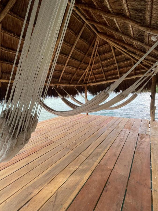 Casa La Joya Bacalar Lägenhet Exteriör bild