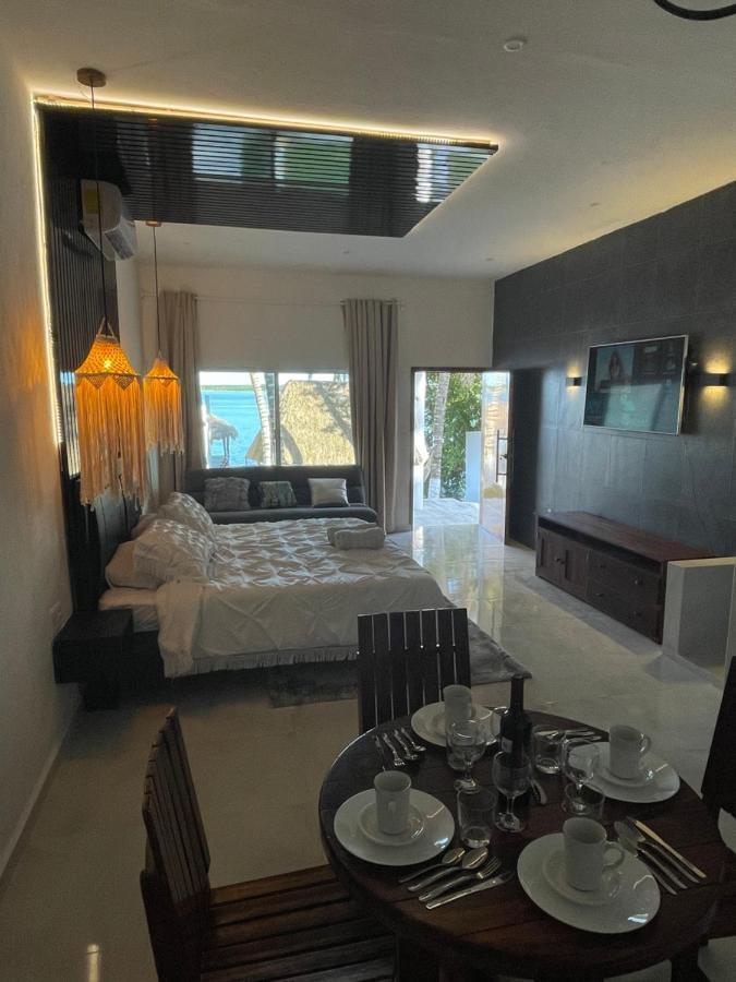 Casa La Joya Bacalar Lägenhet Exteriör bild