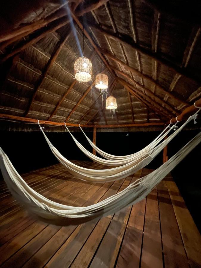 Casa La Joya Bacalar Lägenhet Exteriör bild