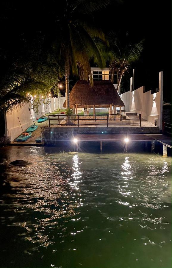 Casa La Joya Bacalar Lägenhet Exteriör bild