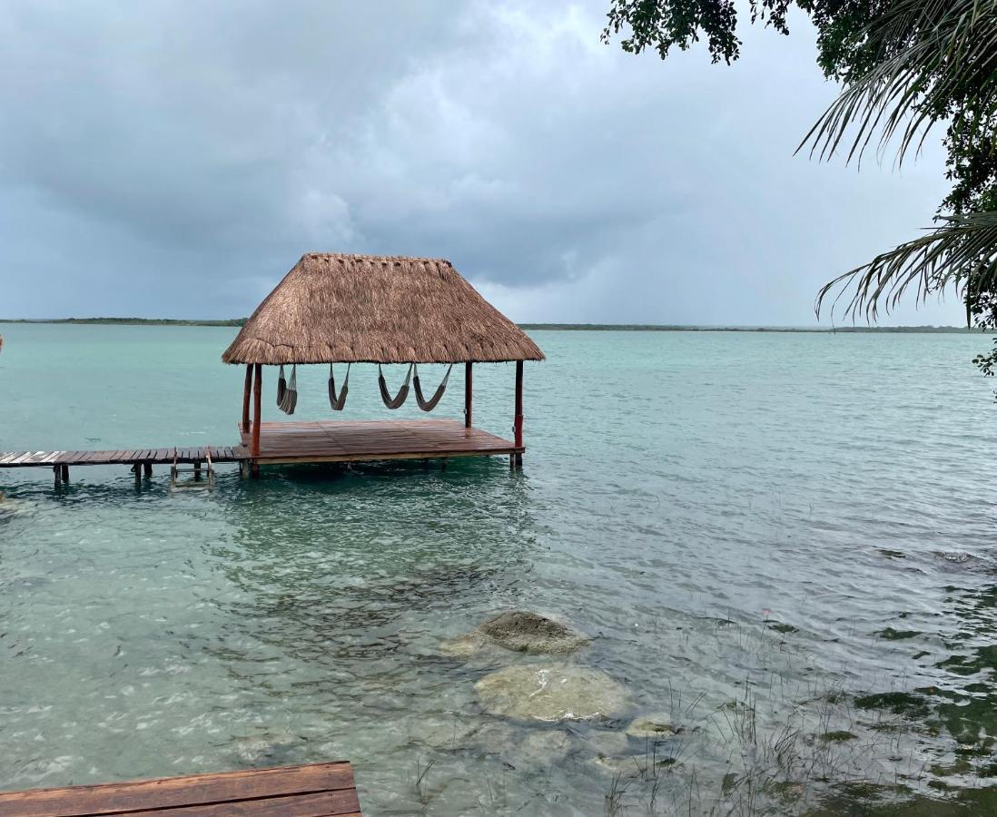 Casa La Joya Bacalar Lägenhet Exteriör bild
