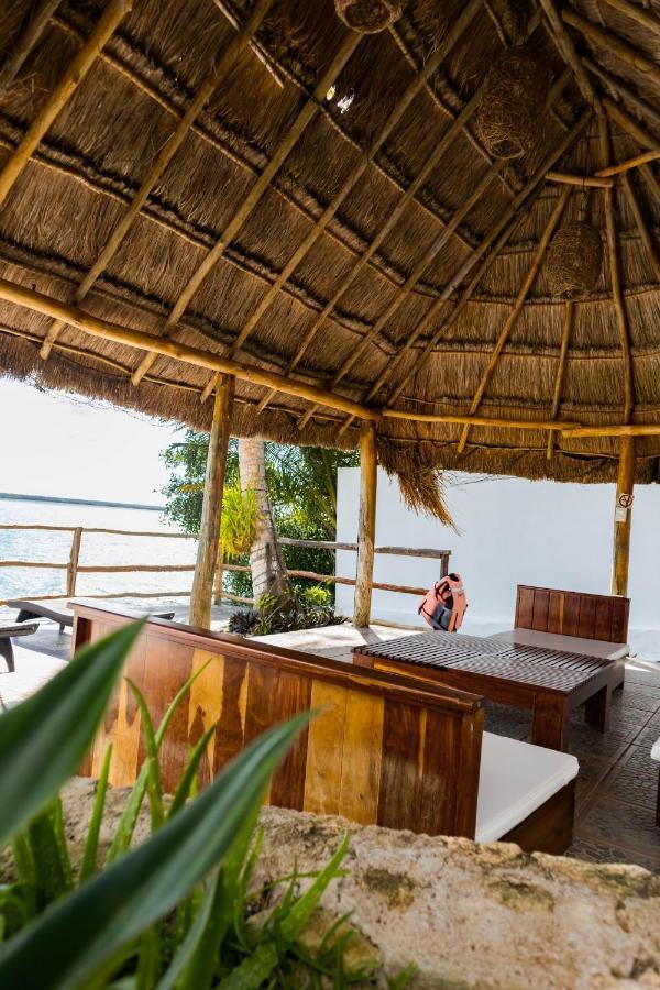 Casa La Joya Bacalar Lägenhet Exteriör bild