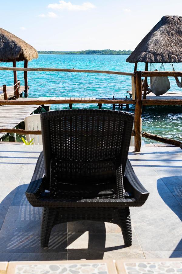 Casa La Joya Bacalar Lägenhet Exteriör bild