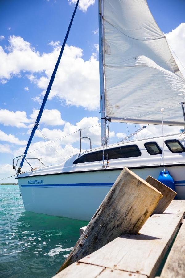Casa La Joya Bacalar Lägenhet Exteriör bild