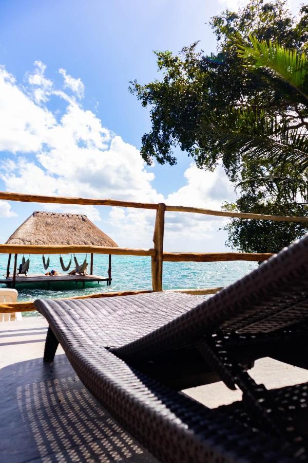 Casa La Joya Bacalar Lägenhet Exteriör bild
