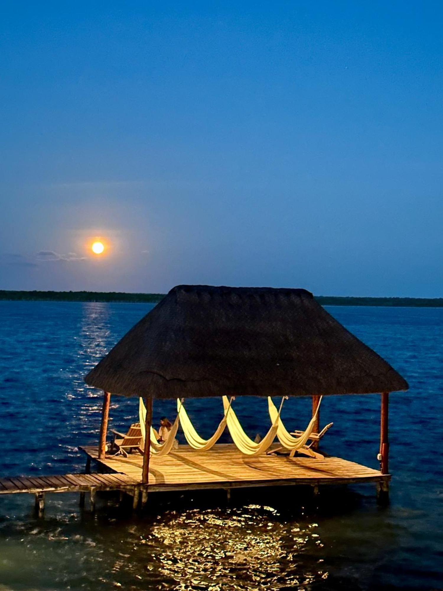 Casa La Joya Bacalar Lägenhet Exteriör bild