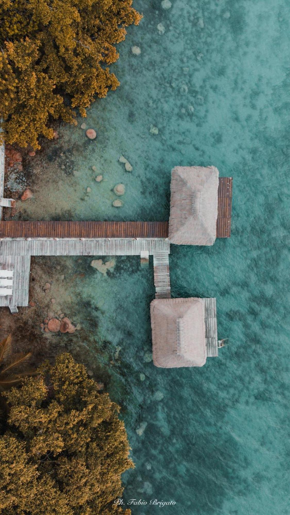 Casa La Joya Bacalar Lägenhet Exteriör bild