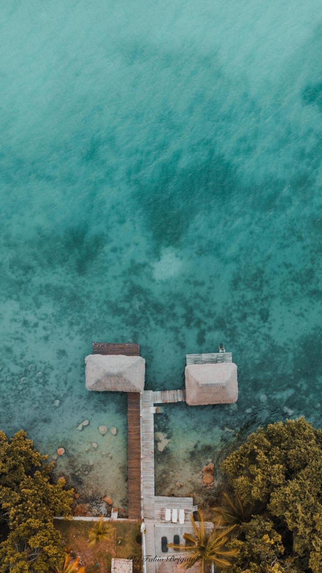 Casa La Joya Bacalar Lägenhet Exteriör bild