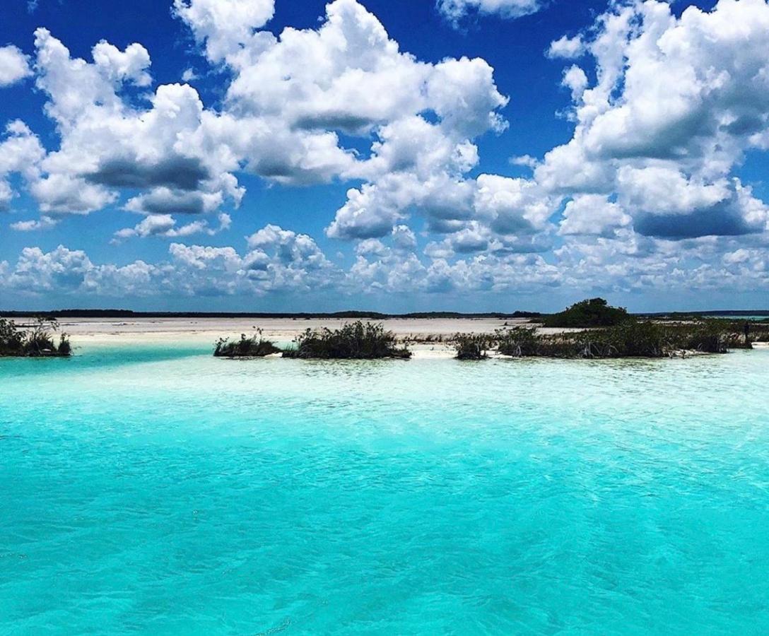 Casa La Joya Bacalar Lägenhet Exteriör bild